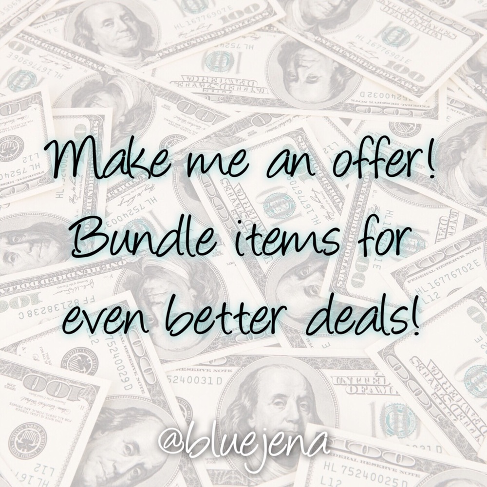 Open to reasonable offers!